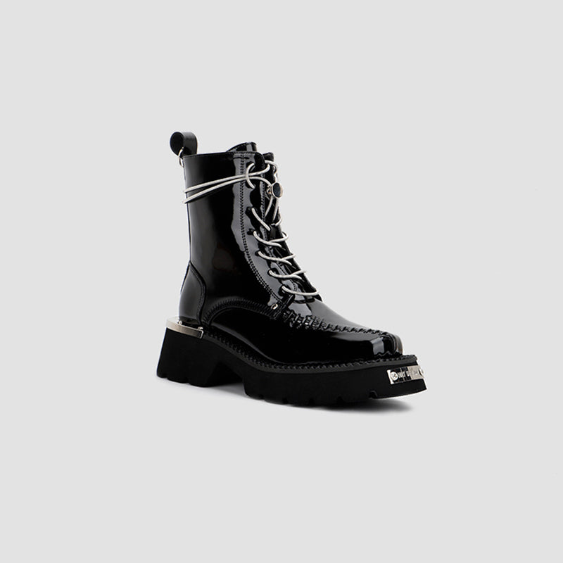 Spring Lace-Up Martin Boots